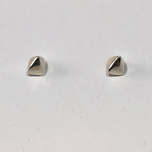 Silver rivet studs