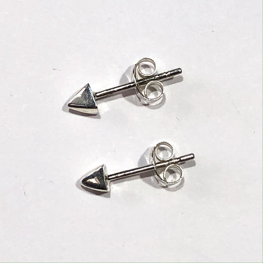 Silver rivet studs