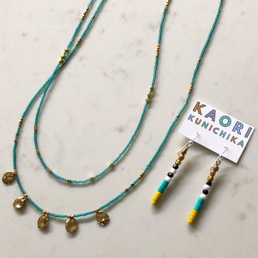 Biarritz earring (Turquoise)