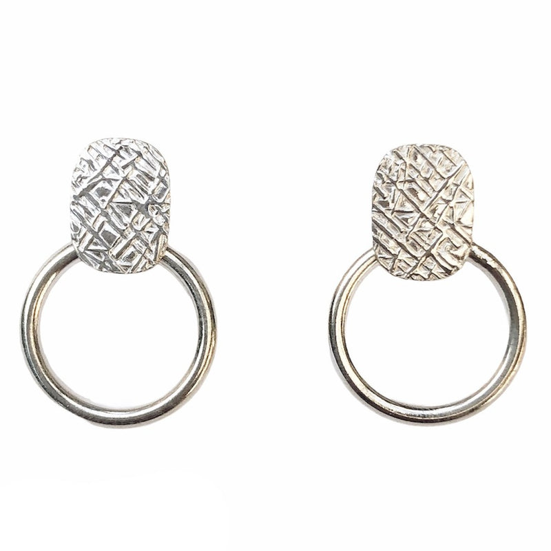 Dehlia rectangle earring